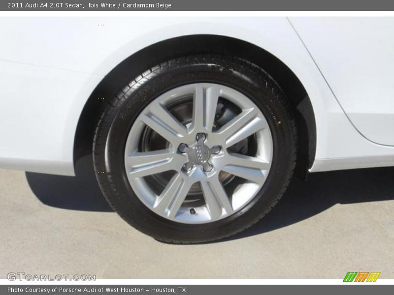Ibis White / Cardamom Beige 2011 Audi A4 2.0T Sedan