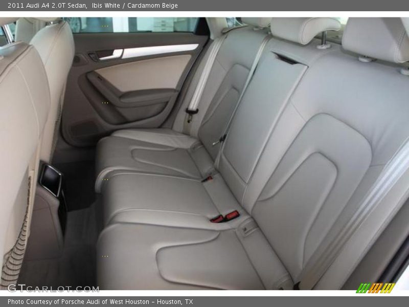 Ibis White / Cardamom Beige 2011 Audi A4 2.0T Sedan