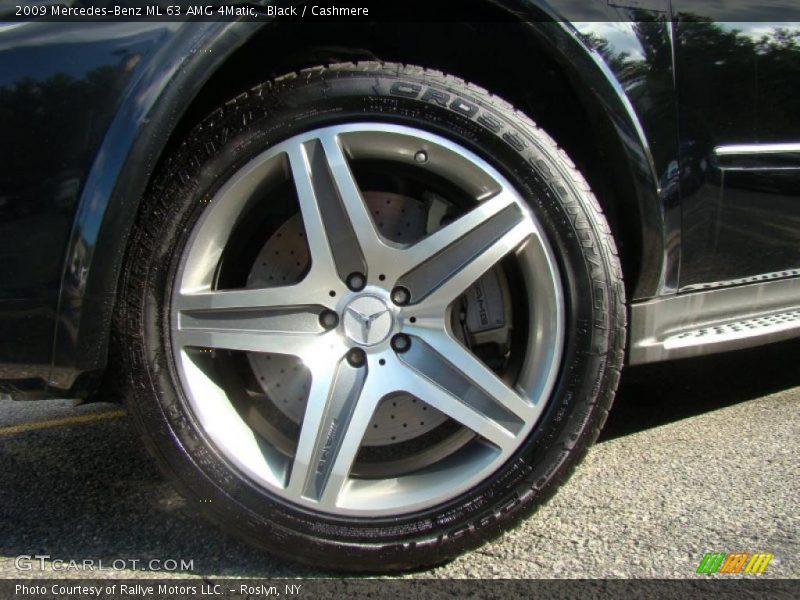 Black / Cashmere 2009 Mercedes-Benz ML 63 AMG 4Matic