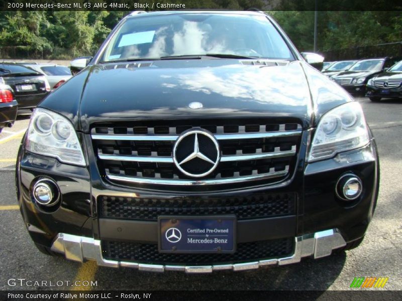 Black / Cashmere 2009 Mercedes-Benz ML 63 AMG 4Matic