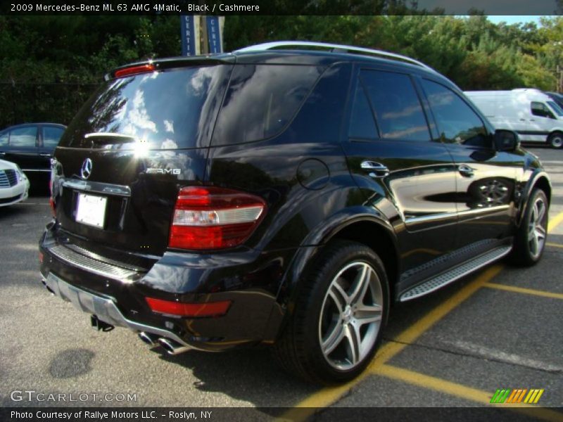 Black / Cashmere 2009 Mercedes-Benz ML 63 AMG 4Matic