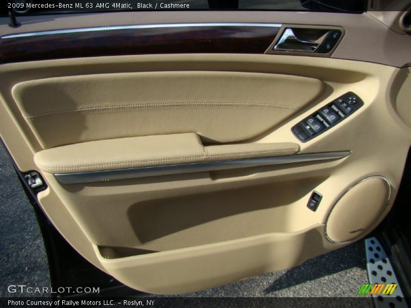 Black / Cashmere 2009 Mercedes-Benz ML 63 AMG 4Matic