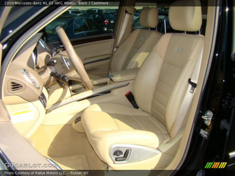 Black / Cashmere 2009 Mercedes-Benz ML 63 AMG 4Matic