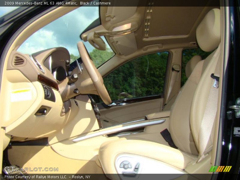 Black / Cashmere 2009 Mercedes-Benz ML 63 AMG 4Matic
