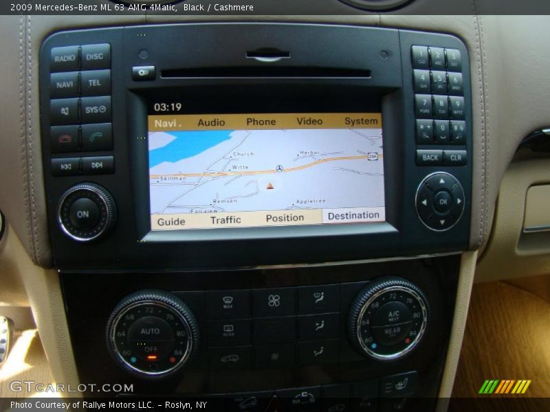 Black / Cashmere 2009 Mercedes-Benz ML 63 AMG 4Matic
