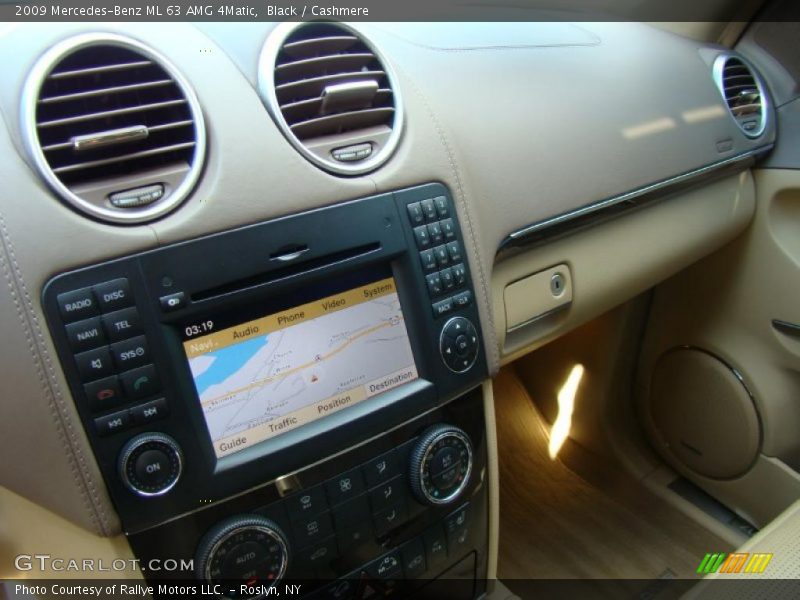 Black / Cashmere 2009 Mercedes-Benz ML 63 AMG 4Matic