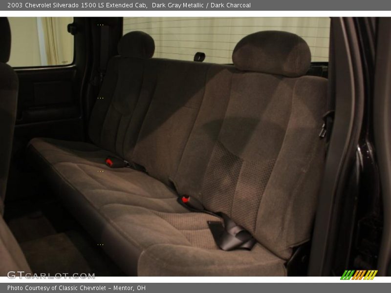 Dark Gray Metallic / Dark Charcoal 2003 Chevrolet Silverado 1500 LS Extended Cab