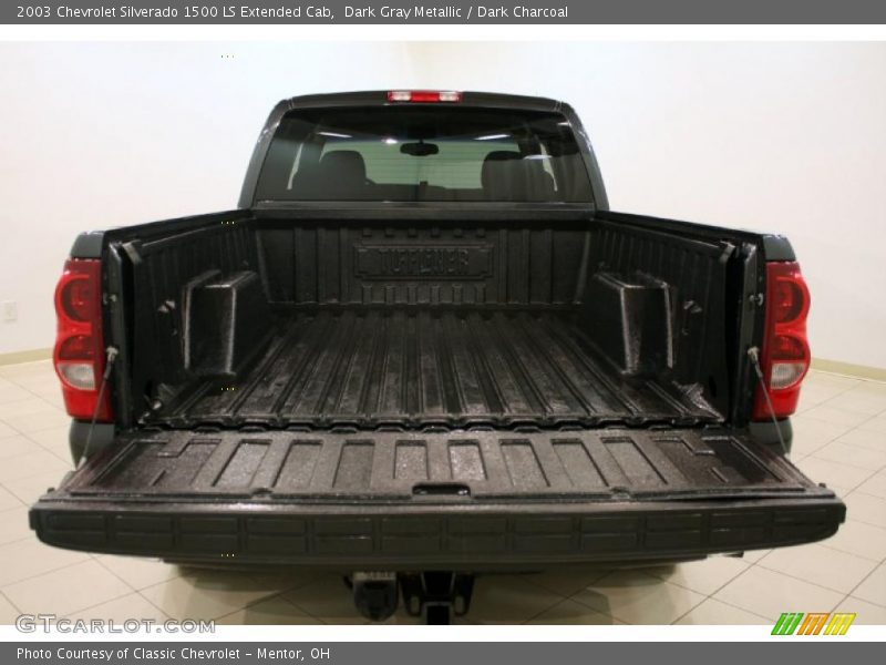 Dark Gray Metallic / Dark Charcoal 2003 Chevrolet Silverado 1500 LS Extended Cab