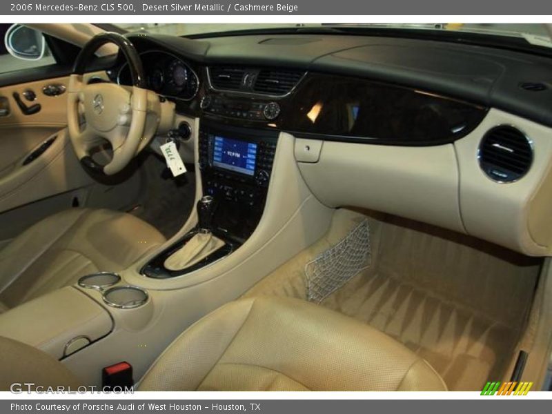 Desert Silver Metallic / Cashmere Beige 2006 Mercedes-Benz CLS 500