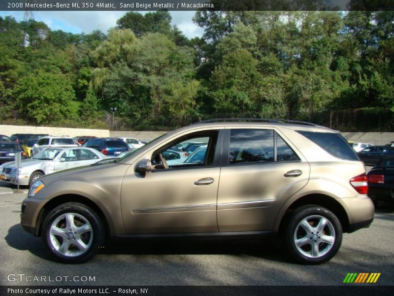Sand Beige Metallic / Macadamia 2008 Mercedes-Benz ML 350 4Matic