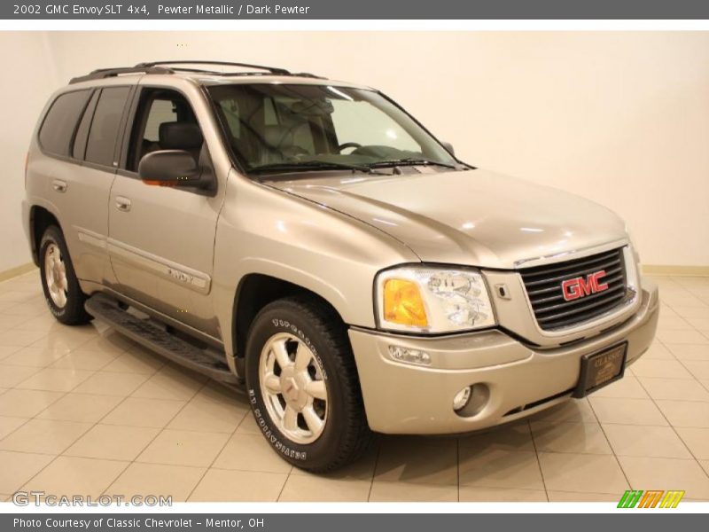 Pewter Metallic / Dark Pewter 2002 GMC Envoy SLT 4x4