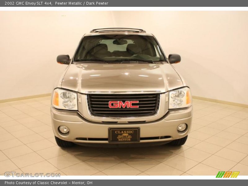 Pewter Metallic / Dark Pewter 2002 GMC Envoy SLT 4x4