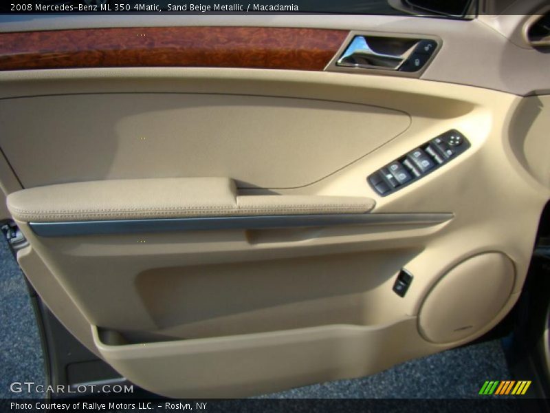 Sand Beige Metallic / Macadamia 2008 Mercedes-Benz ML 350 4Matic
