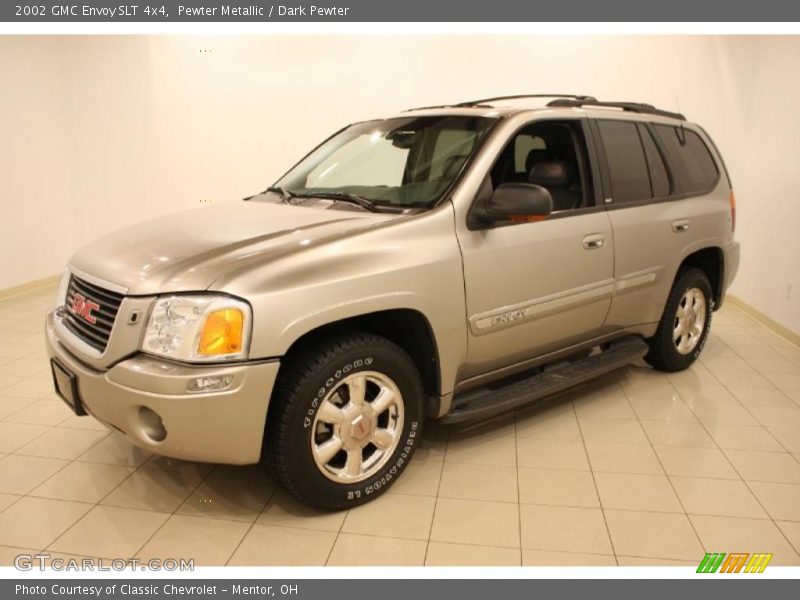 Pewter Metallic / Dark Pewter 2002 GMC Envoy SLT 4x4