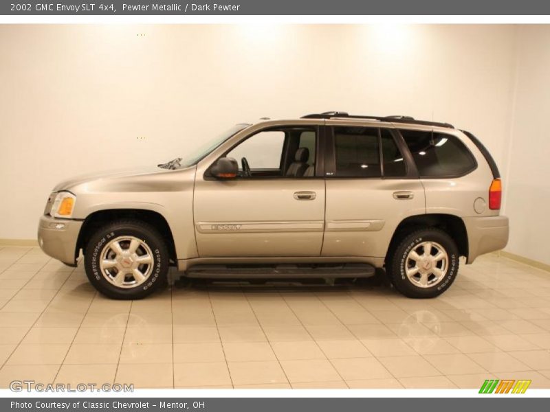 Pewter Metallic / Dark Pewter 2002 GMC Envoy SLT 4x4