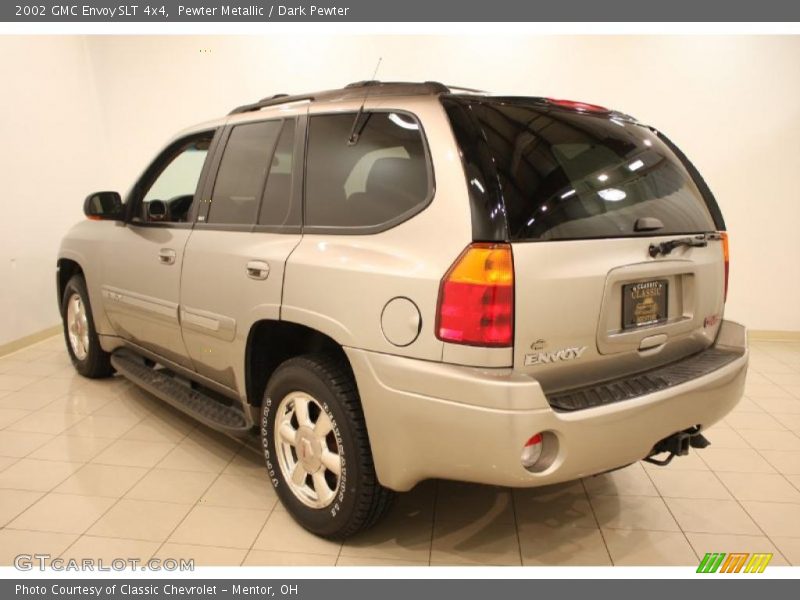 Pewter Metallic / Dark Pewter 2002 GMC Envoy SLT 4x4