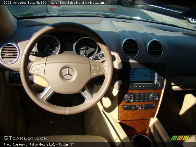 Sand Beige Metallic / Macadamia 2008 Mercedes-Benz ML 350 4Matic