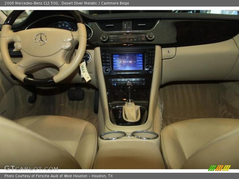 Desert Silver Metallic / Cashmere Beige 2006 Mercedes-Benz CLS 500