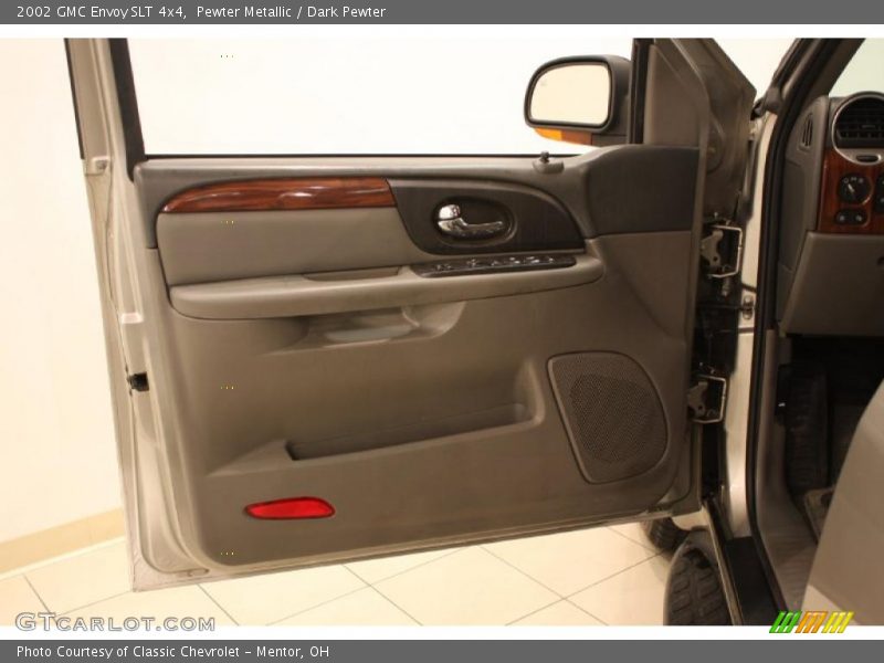 Pewter Metallic / Dark Pewter 2002 GMC Envoy SLT 4x4