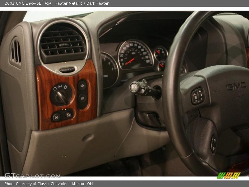Pewter Metallic / Dark Pewter 2002 GMC Envoy SLT 4x4