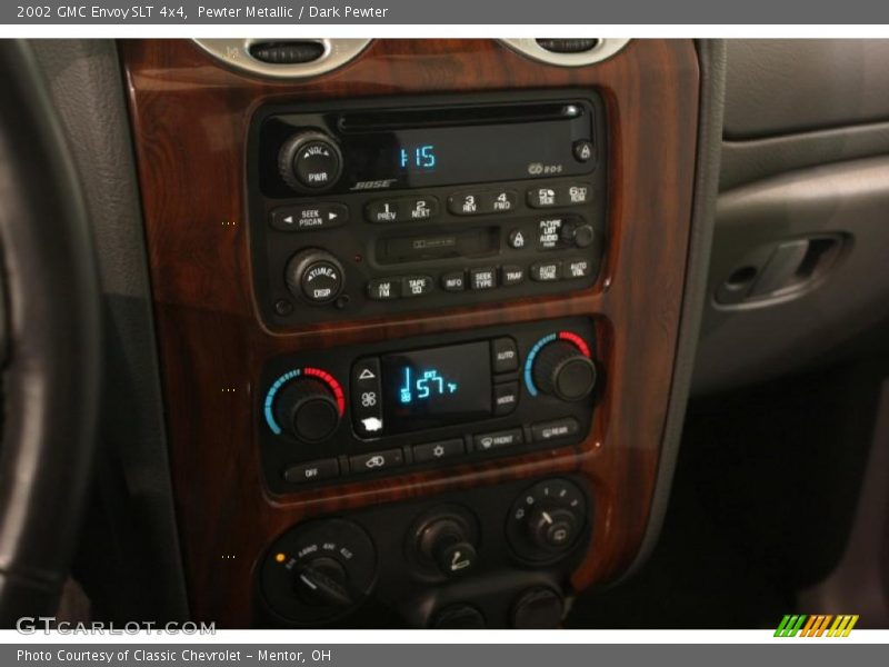Pewter Metallic / Dark Pewter 2002 GMC Envoy SLT 4x4