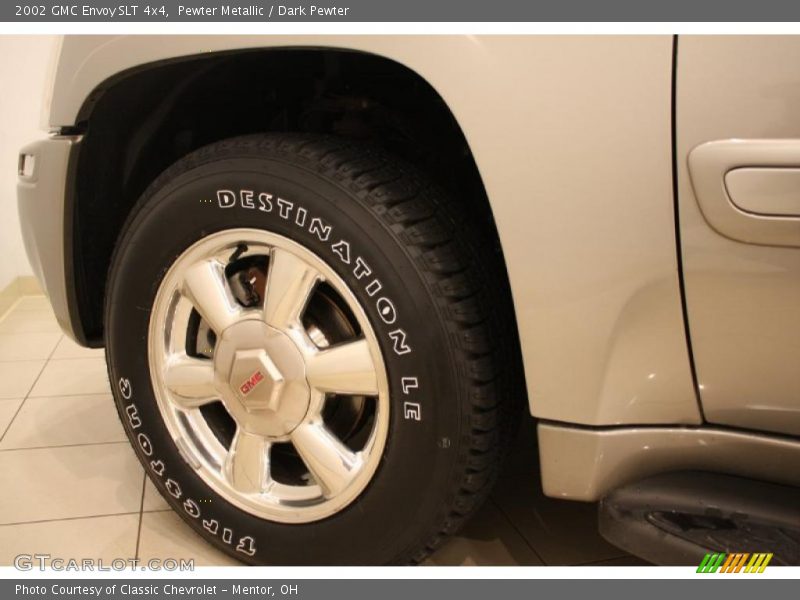 Pewter Metallic / Dark Pewter 2002 GMC Envoy SLT 4x4