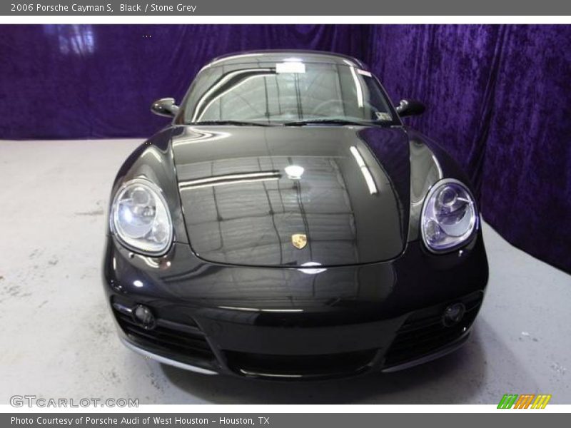 Black / Stone Grey 2006 Porsche Cayman S