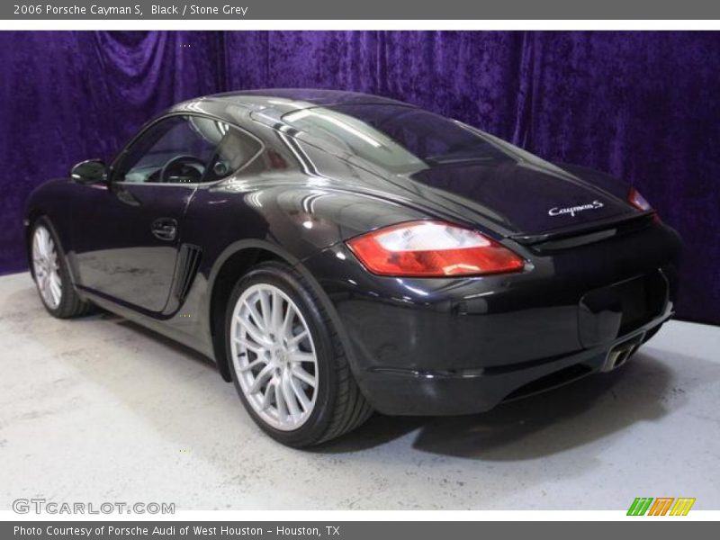 Black / Stone Grey 2006 Porsche Cayman S