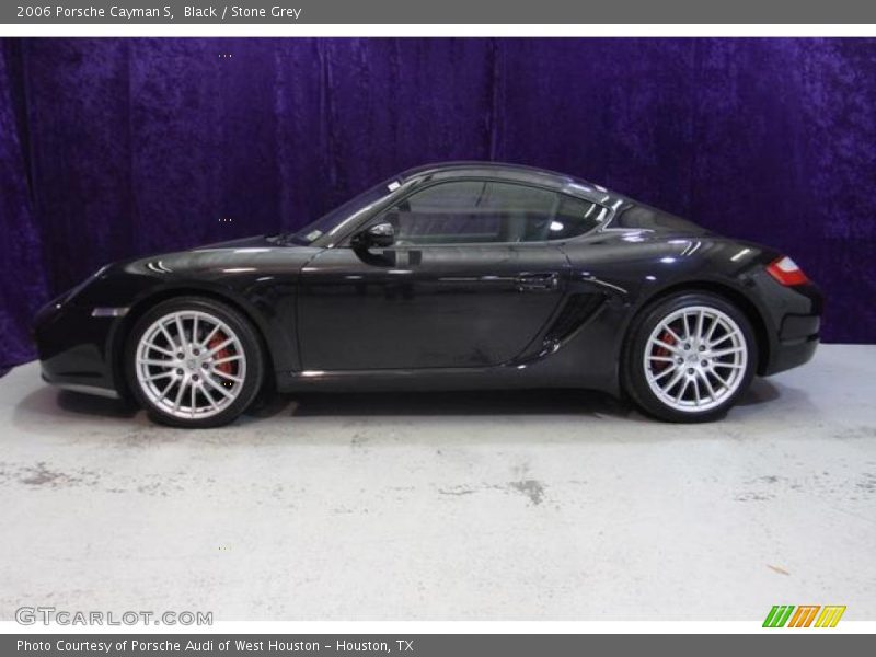 Black / Stone Grey 2006 Porsche Cayman S
