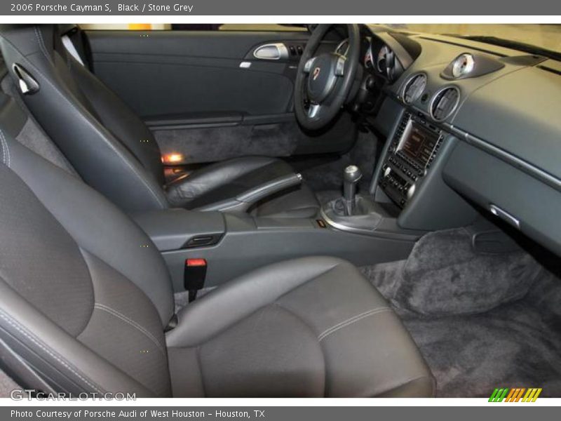 Black / Stone Grey 2006 Porsche Cayman S