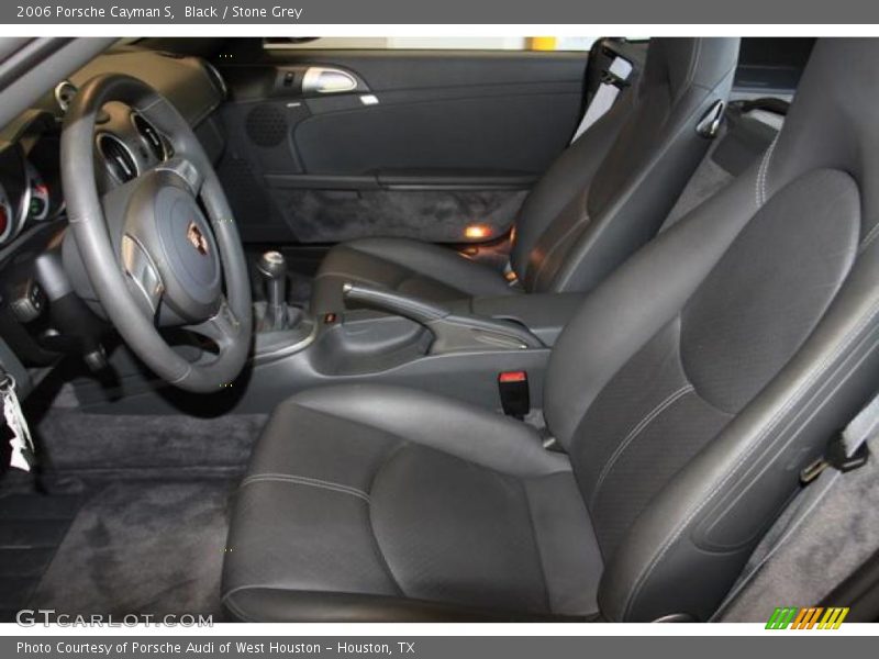 Black / Stone Grey 2006 Porsche Cayman S