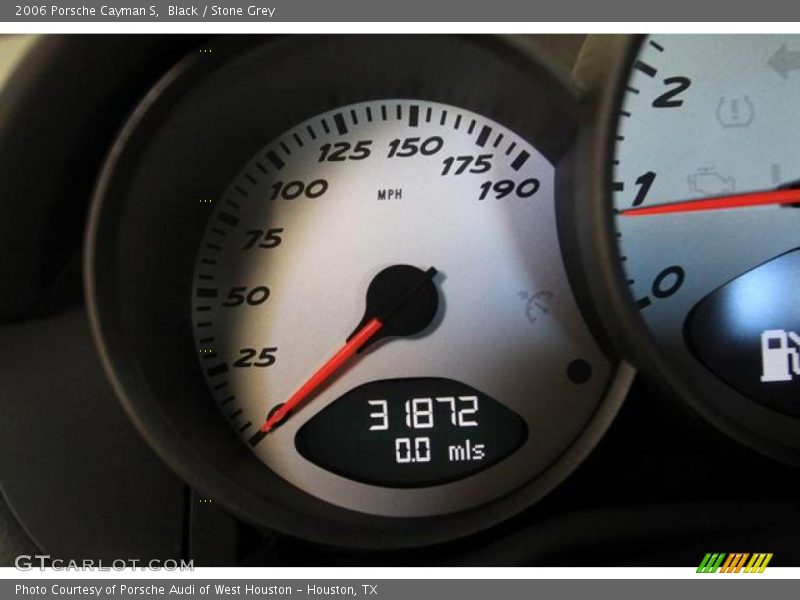 Black / Stone Grey 2006 Porsche Cayman S