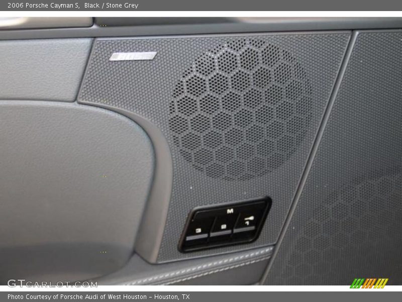 Black / Stone Grey 2006 Porsche Cayman S