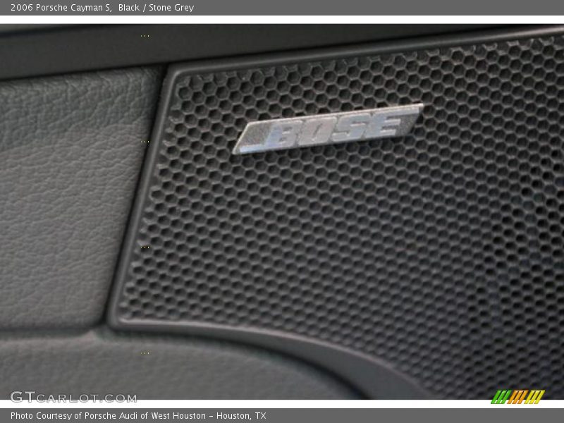 Black / Stone Grey 2006 Porsche Cayman S