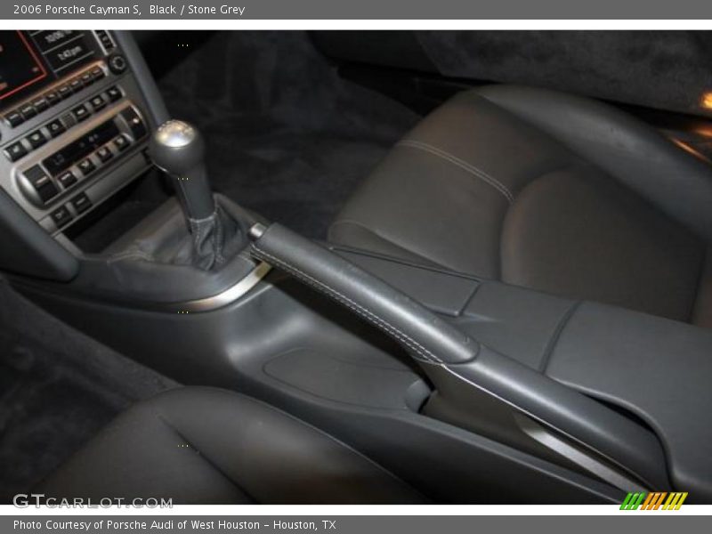 Black / Stone Grey 2006 Porsche Cayman S
