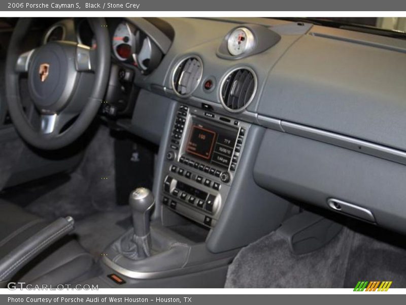 Black / Stone Grey 2006 Porsche Cayman S