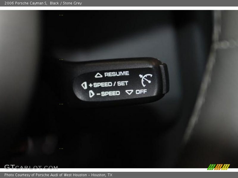 Black / Stone Grey 2006 Porsche Cayman S