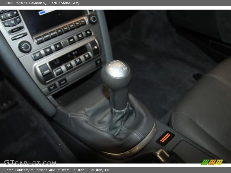 Black / Stone Grey 2006 Porsche Cayman S