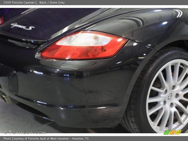 Black / Stone Grey 2006 Porsche Cayman S