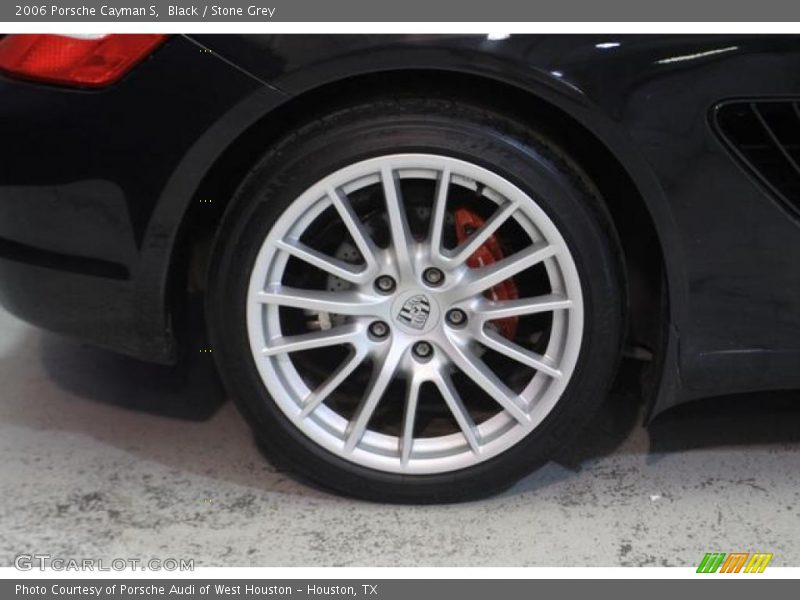 Black / Stone Grey 2006 Porsche Cayman S