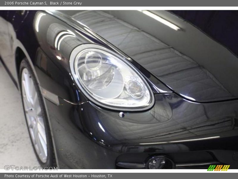Black / Stone Grey 2006 Porsche Cayman S