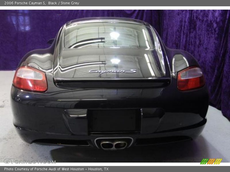 Black / Stone Grey 2006 Porsche Cayman S