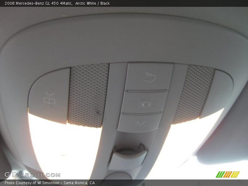 Arctic White / Black 2008 Mercedes-Benz GL 450 4Matic