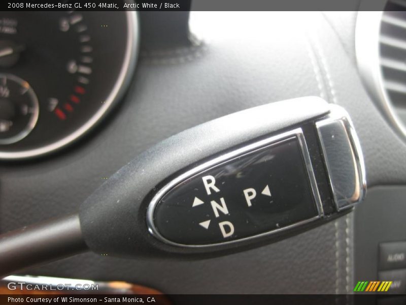 Arctic White / Black 2008 Mercedes-Benz GL 450 4Matic