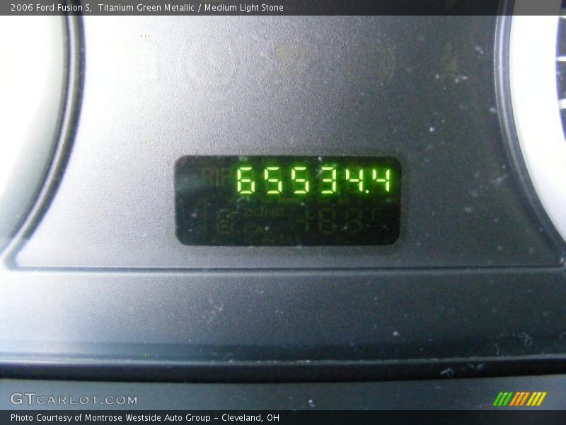 Titanium Green Metallic / Medium Light Stone 2006 Ford Fusion S