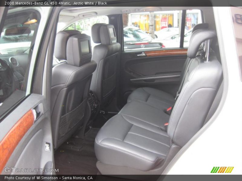 Arctic White / Black 2008 Mercedes-Benz GL 450 4Matic