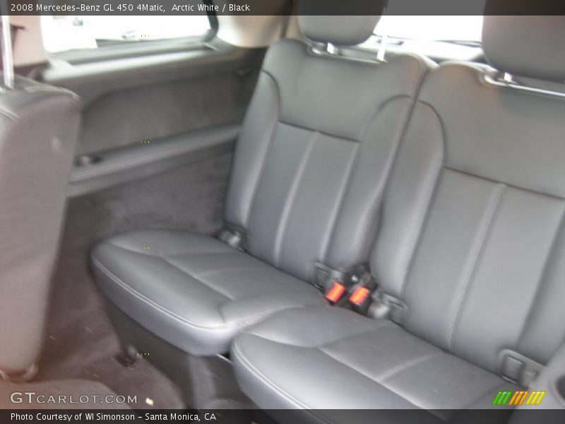 Arctic White / Black 2008 Mercedes-Benz GL 450 4Matic