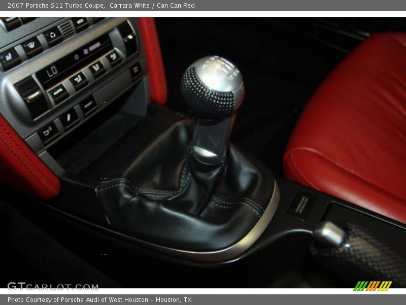  2007 911 Turbo Coupe 6 Speed Manual Shifter