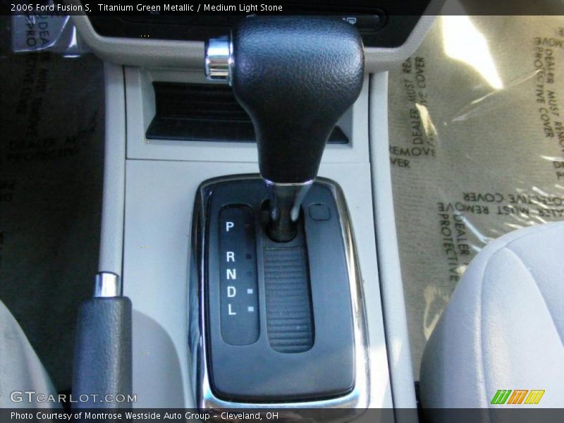 Titanium Green Metallic / Medium Light Stone 2006 Ford Fusion S