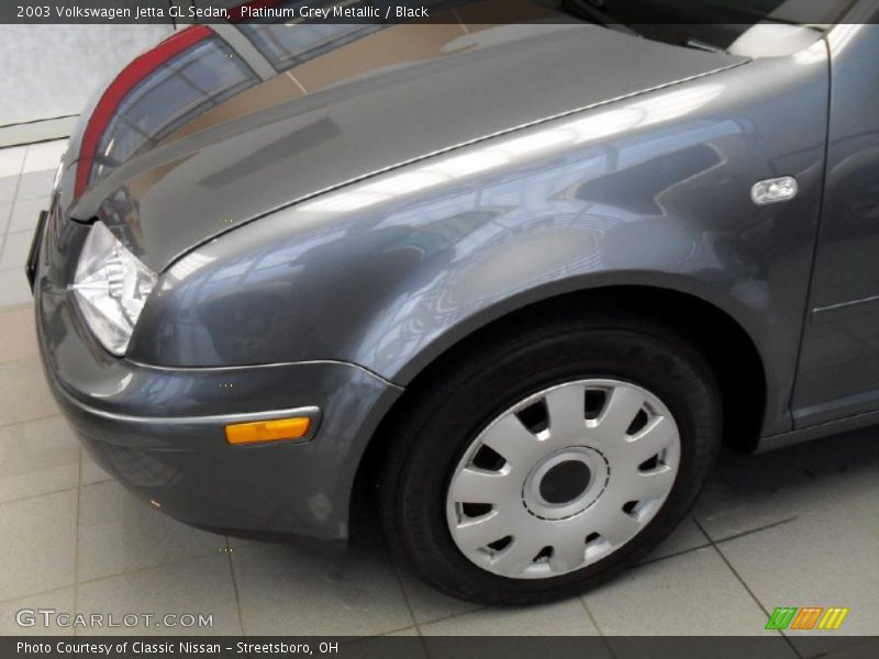 Platinum Grey Metallic / Black 2003 Volkswagen Jetta GL Sedan